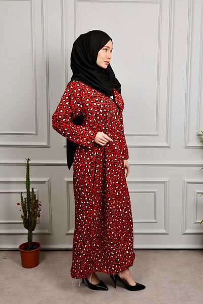 Kutay Collection Double Breasted Women's Hijab Prayer Dress