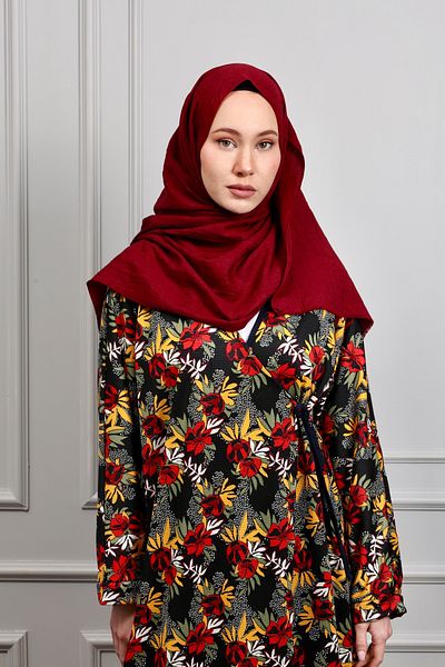 Kutay Collection Γυναικείο φόρεμα προσευχής με διπλό στήθος