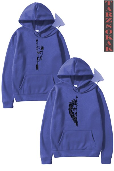 Tarzsokak Noua sezon combinat de îmbrăcăminte pentru cuplu Leu - 2 femei și b...