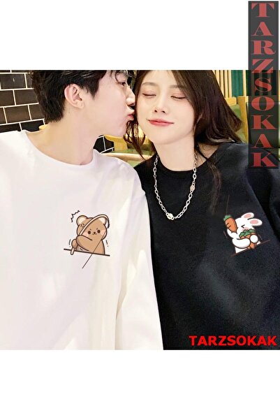 Tarzsokak Îmbrăcăminte pentru cuplu de iubiți în stil Harajuku - Noul sezon 2...