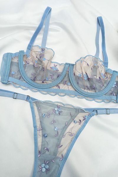 MILANOFOX Κέντημα με δαντέλα Underwire Brode Σουτιέν Στινγκ (Προίκα - Αγίου Βαλεντίνου - Πρωτοχρονιά)