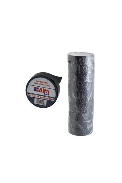 Royaleks Group Electrical Tape Black 10 Pack Alpha Tape Royaleks-Hrd015
