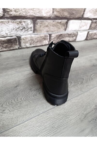 Bukond Γνήσιο δέρμα με φερμουάρ στο πλάι Πολύ ποιοτικές χειμερινές μπότες από αληθινό καουτσούκ με αντιολισθητική σόλα