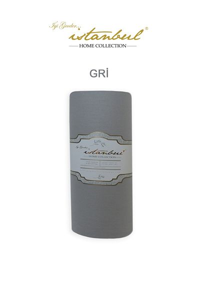 İyi Geceler İstanbul 100% Cotton Ranforce Double Fitted Elastic Sheet Set +30 cm 160X200 cm