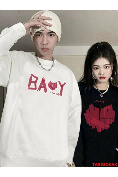Tarzsokak Harajuku Style Couple Lover Couple Clothing - Νέα σεζόν 2 κομμάτια