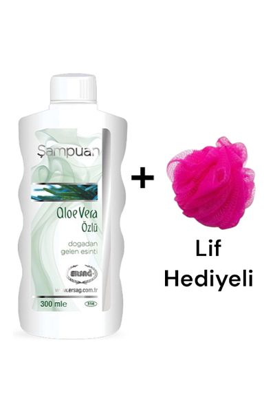 Ersağ Shampoo with Aloe Vera Extract 300 ml - Fiber Gift