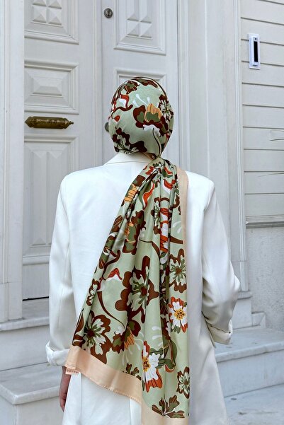 İpekhan Nature Freesia Μαλακό Σάλι Καφέ 3038-11