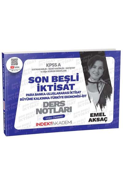 İndeks Akademi İndeks Akademi 2025 KPSS A Grubu İktisat Son Beşli Video Ders ...