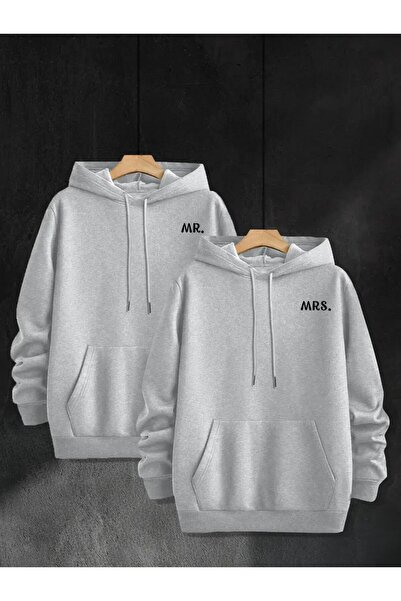 Tarzsokak Siyah Kapşonlu Sweatshirt Çift Sevgili Kombinleri Couple Clothing