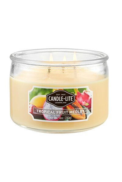 Candle-Lite لفائف القرفة اليومية 10 أونصة مع جرة 3 فتائل