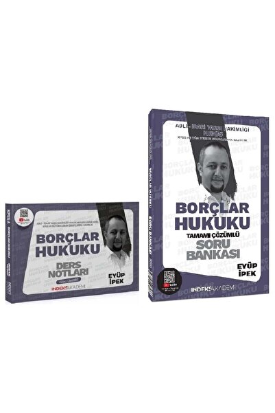 İndeks Akademi İndeks Akademi 2025 KPSS A Grubu Borçlar Hukuku Video Ders Not...