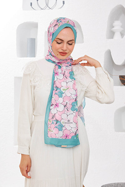 İpekhan Nature Gardenia Μαλακό Σάλι Water Green 3034-15