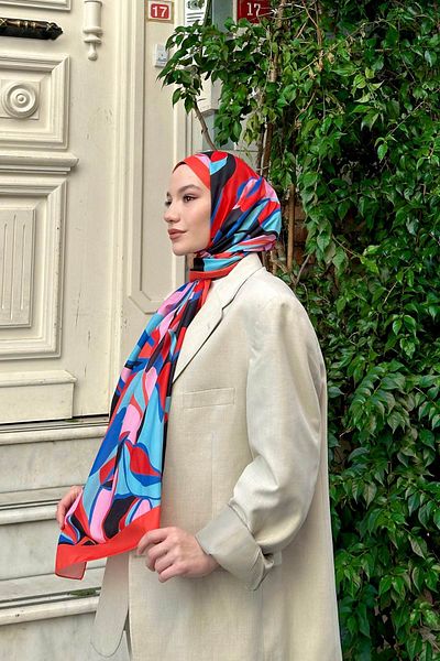 İpekhan Nature Lilyum Soft Shawl Pomegranate 3036-07