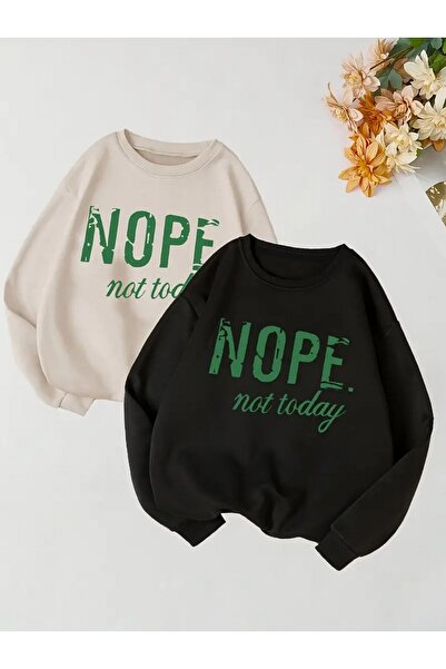 Tarzsokak الملونة طاقم الرقبة البلوز زوجين عاشق مجموعات زوجين الملابس