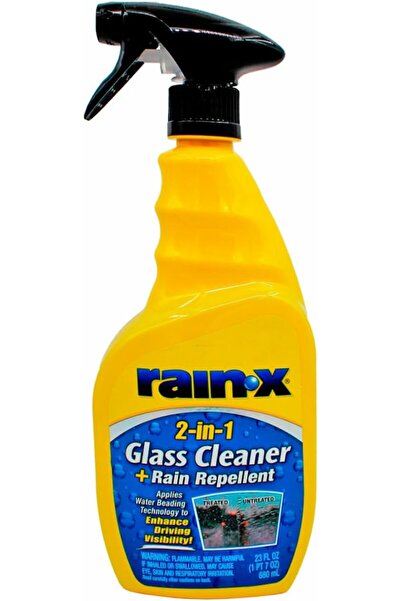 RAINX منظف الزجاج + طارد الحشرات 2 في 1 من Rain-X، 23 أونصة.