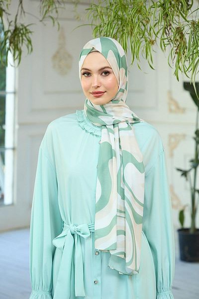 İpekhan Συλλογή Soft Beige Green Summer Shine - 3044-02