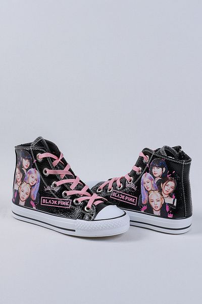 NS Little Blackpink Printed Sneakers - Sneakers
