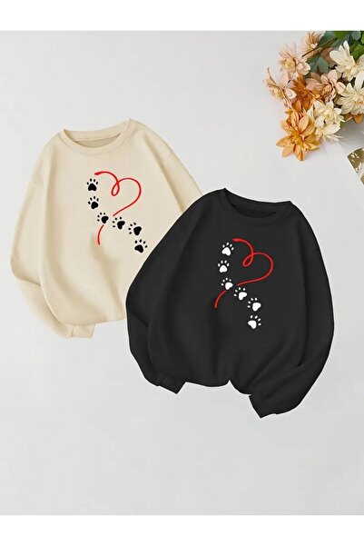 Tarzsokak Hanorac colorat cu guler tip bici, combinații pentru cupluri, îmbră...