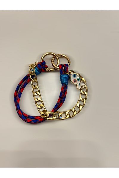 Butik Oita Colorful Gold Chain Bag Charm