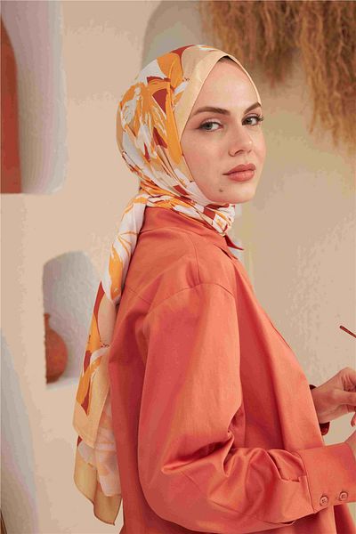 İpekhan Comfort Arya Shawl Sand Brown 3028-11