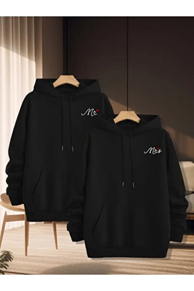 Tarzsokak Renkli Kapşonlu Sweatshirt Çift Sevgili Kombinleri Couple Clothing