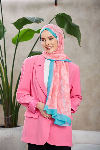 İpekhan Nature Fulya Soft Shawl Powder Blue 3041-06
