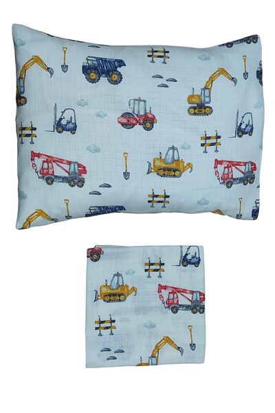 Alpıno Newborn Muslin Cover and Blanket Set - 100cm X 120cm + 35cm X 45cm Pillowcases
