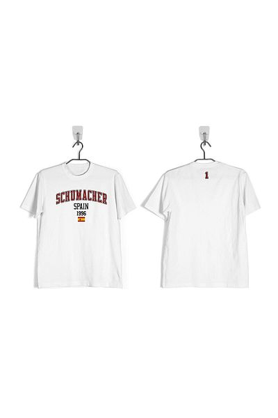 Pisa Art Formula 1 Michael Schumacher College F1 T-Shirt