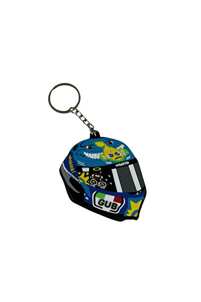 ESD Mini Silikon Kask Anahtarlık