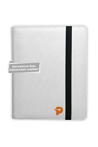 Pokscard 360 Card Holder White Kumash Card Album - Pokemon, Football Player, ...