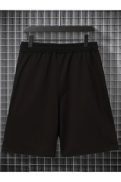 THEKONT Men/Women's Comfortable Size Large Size Unprinted Shorts(S-5Xl)