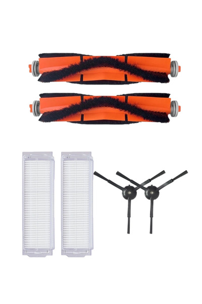 ROPALDE مجموعة قطع غيار متوافقة مع مكنسة كهربائية روبوتية Mi Robot Vacuum Mop...