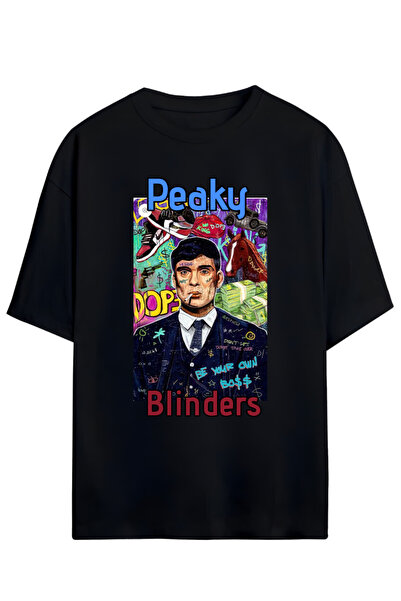 MAGORS TOMMY SHELBY -ΜΠΛΟΥΖΑ UNISEX OVERSIZE ΠΙΚΙ ΜΠΛΙΝΔΕΡΣ