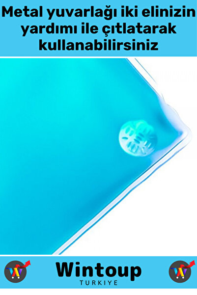 Wintoup Özel Üretim Yüksek Kaliteli El Vücut Kamp Gündelik El Vücut Isıtıcısı Sihirli Jel Cep Sobası 10 Adet