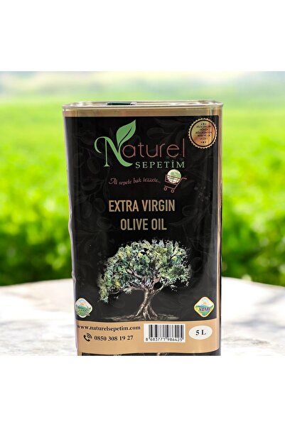 NaturelSepetim Yeni Mahsül 5 Litre Naturel Sızma Zeytinyağı