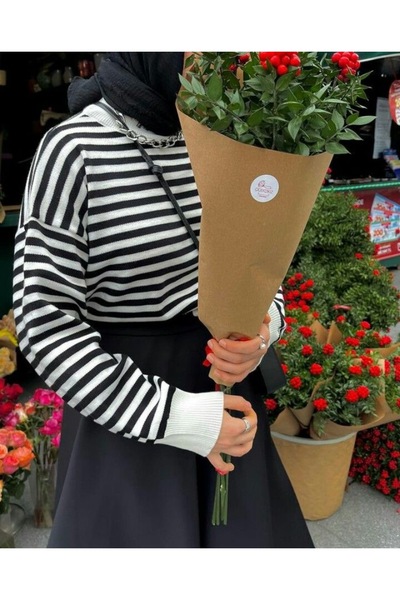 Trend Marfa Γυναικεία Puff Scuba Flared Hijab φούστα