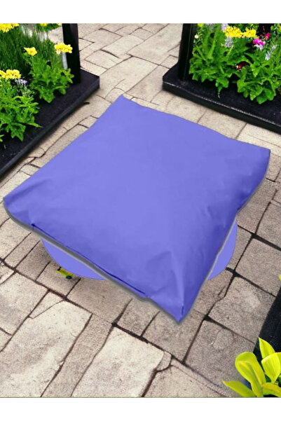 RUSTİKEVDECORART Bahçe Salon Teras Plaj Puf Minder 75x75