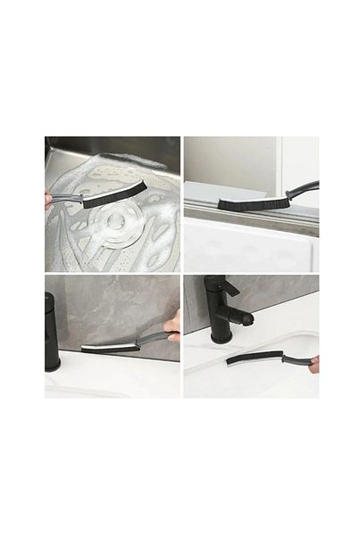 UYT LİFE 3Pcs Multipurpose Multi Fine Cleaning Brush between Grouting Bonyo Kitchen Sink Detail Cleaning Brush