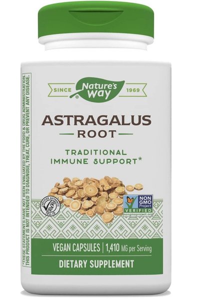 Nature's Way Asrag Root 1,410 Mg Organic Tradne Support