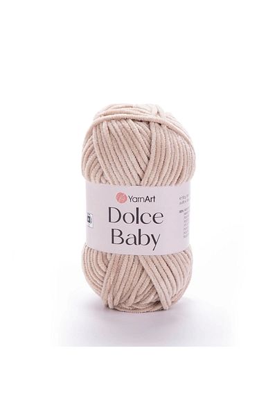 Yarnart Dolce Baby - Velvet, Baby Hand Knitted Floss Stone Χρώμα-771