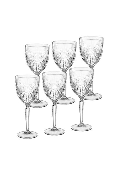 RCR Italian Crystal Juice Glasses Set of 6 Capacity 290 ml