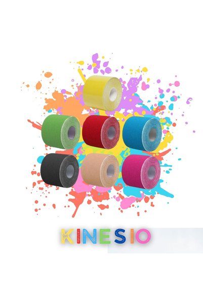 Aps Pain Relief Tape for Waist, Knee, Shoulder, Neck, Back, and Legs - High Quality Kinesio Tape