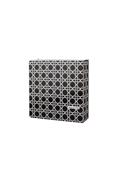 Dania Clear Acrylic Coffee Cup Holder with Black 12 Compartments