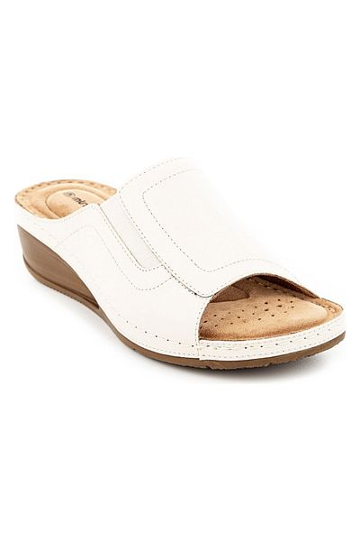 Muya White Eroso Anatomical Sole Women's Slippers