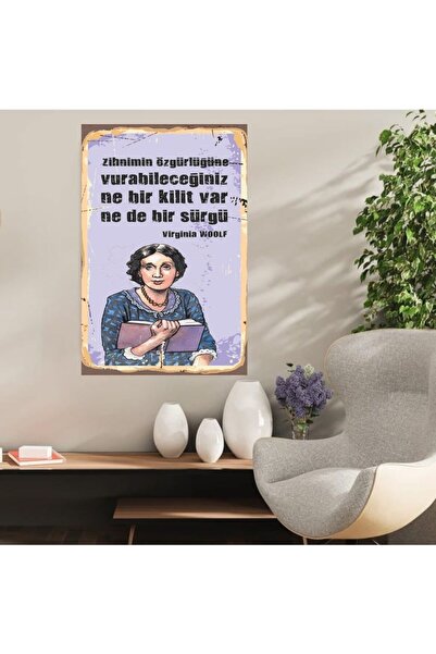DURUSOY Ahşap Retro Mdf Poster , Komik Sözler , Duvar Yazıları , Manzara ,  Tarih , Edebiyat - Tbl0407
