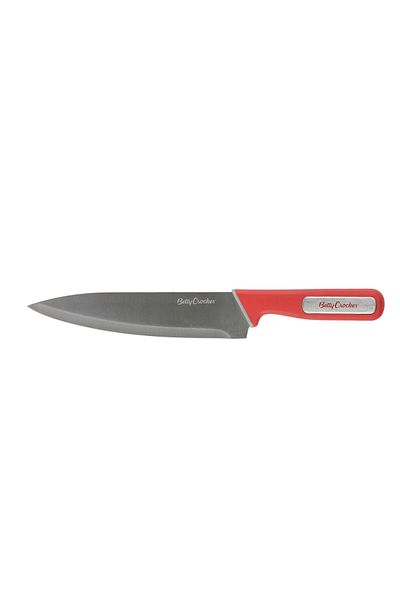 BETTY CROCKER Chef Knife 20.5Cm Red