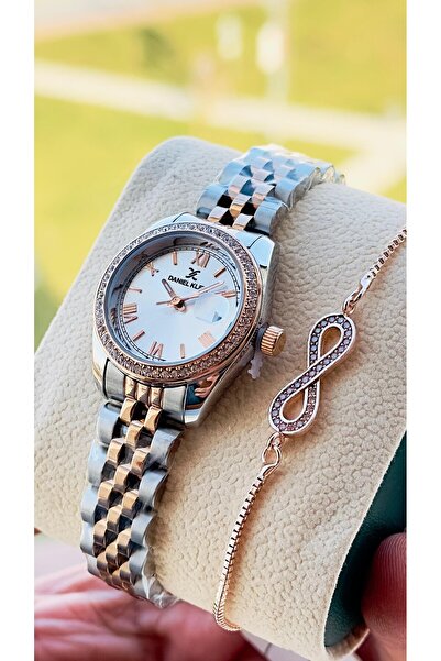 Daniel Klein Orijinal Kadın Kol Saati 3 Atm Su Geçirmez Hediye Bileklik DK.3.10020