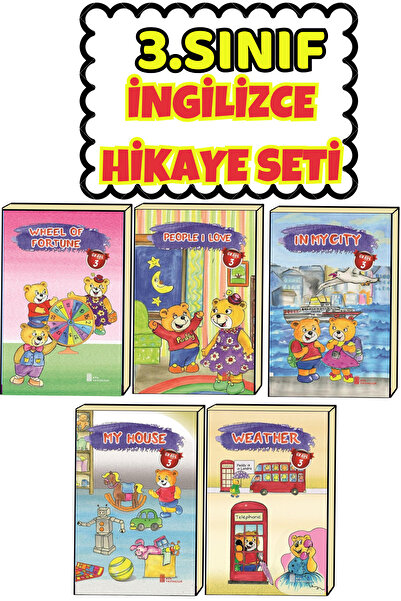 Ata Yayıncılık 3.sınıf Öğrencilerinin Zevkle Okuyacağı Ingilizce 5'li Hikaye ...