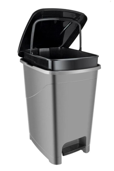 Genel Markalar A+ Plus Kalite 25 Litre Iç Kovalı Slim Pedallı Çöp Kovası