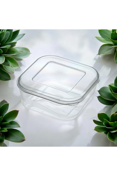 ecenplast Mika Kase 300cc Plastik Kap+Kapak 10 Adet